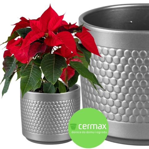 OSŁONKA CERAMICZNA SREBRNA 11x12,5 KOMPLET 6SZT