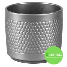 OSŁONKA CERAMICZNA SREBRNA 14,5x12 KOMPLET 5 SZT