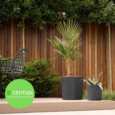 DONICA IQ HOOPS CZARNA H:48x48cm ZE STYROPIANU EPP LEKKA MROZOODPORNA