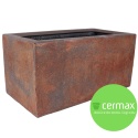 DONICA MROZOODPORNA PROSTOKĄT CORTEN OGRODOWA 60x30x30cm