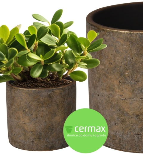 OSŁONKA CERAMICZNA OKRĄGŁA OSŁONKA Z CERAMIKI BRĄZOWA