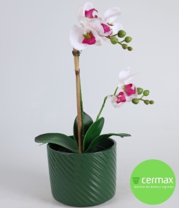 OSŁONKA DONICZKA CERAMICZNA ZŁOTA 14,5 x 12 CM KOMPLET 5 SZT.