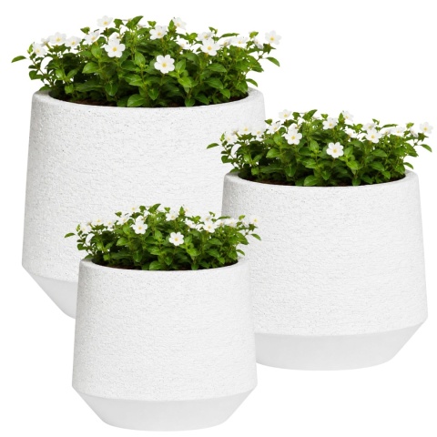 DONICA MROZOODPORNA BIAŁA LEKKI CEMENT KOMPLET 3SZT