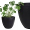 OSŁONKA CERAMICZNA 301 ANTRACYT MAT H22,5 Ø26 cm