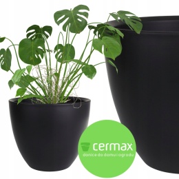 OSŁONKA CERAMICZNA 301 ANTRACYT MAT H25 Ø30 cm