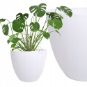 OSŁONKA CERAMICZNA 301 BIAŁA 20x23,5 cm