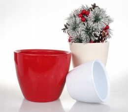 OSŁONKA CERAMICZNA 301 BIAŁA 20x23,5 cm