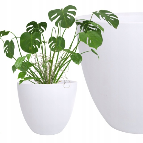 OSŁONKA CERAMICZNA 301 BIAŁA H25 Ø30cm