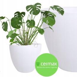 OSŁONKA CERAMICZNA 301 BIAŁA H25 Ø30cm